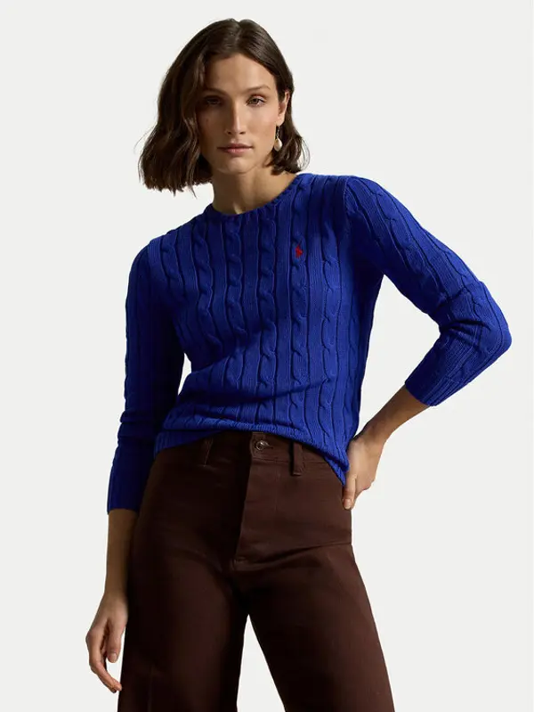 Polo Ralph Lauren Polo Ralph Lauren Džemper 211971869012 Plava Slim Fit