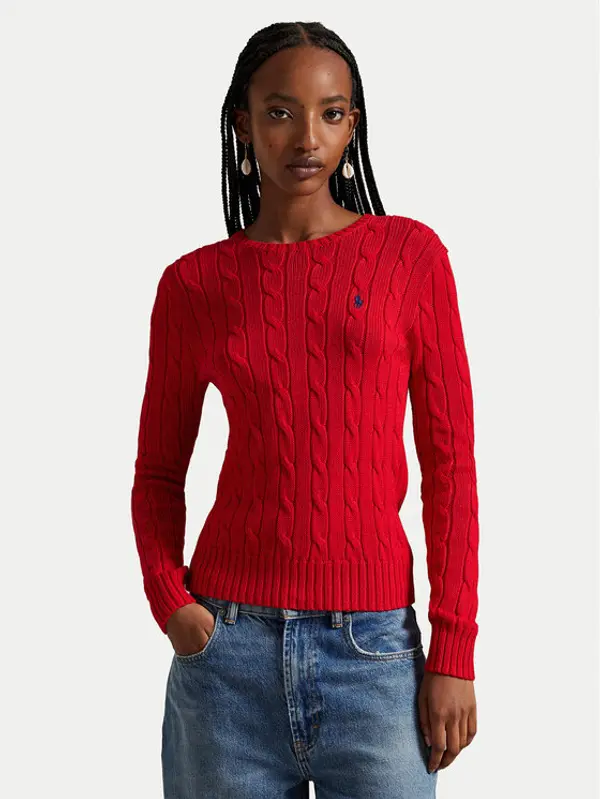 Polo Ralph Lauren Polo Ralph Lauren Džemper 211971869502 Crvena Slim Fit