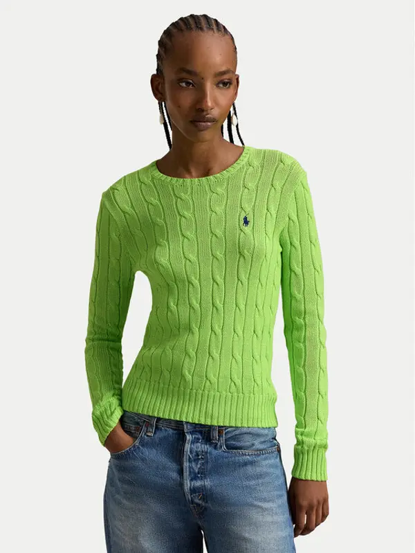 Polo Ralph Lauren Polo Ralph Lauren Džemper 211971869504 Zelena Slim Fit