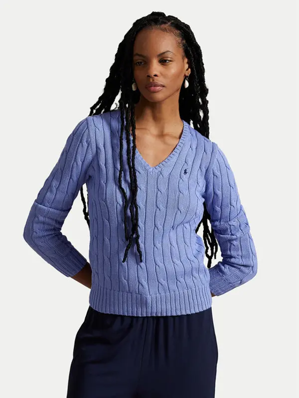 Polo Ralph Lauren Polo Ralph Lauren Džemper 211971870005 Svijetloplava Slim Fit