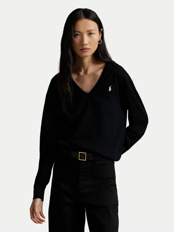 Polo Ralph Lauren Polo Ralph Lauren Džemper 211972105004 Crna Regular Fit