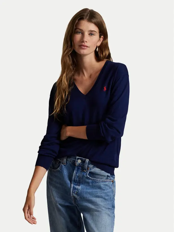 Polo Ralph Lauren Polo Ralph Lauren Džemper 211972105005 Tamnoplava Regular Fit