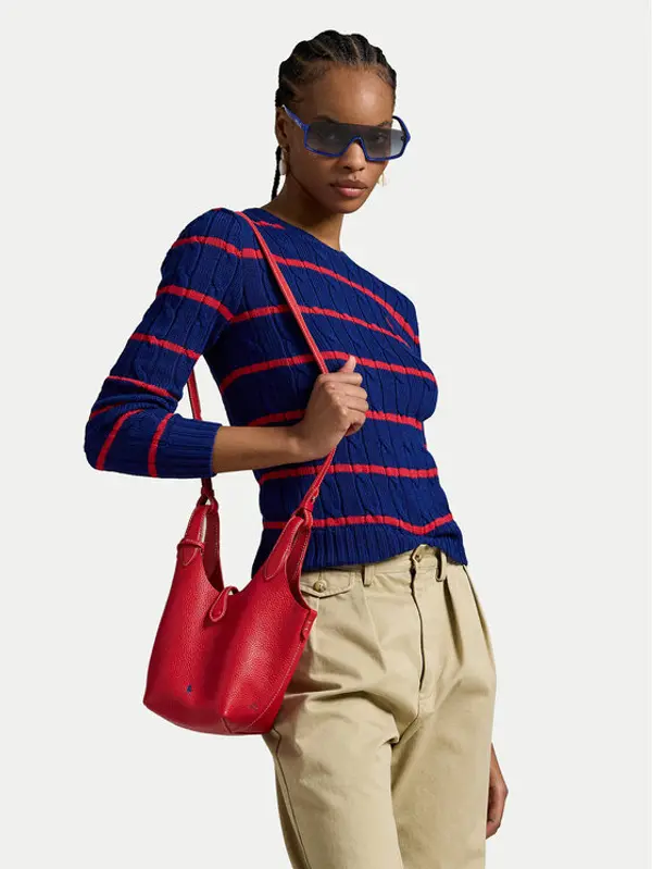 Polo Ralph Lauren Polo Ralph Lauren Džemper 211972119001 Tamnoplava Slim Fit