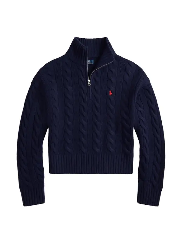 Polo Ralph Lauren Polo Ralph Lauren Džemper 211972130004 Tamnoplava Relaxed Fit