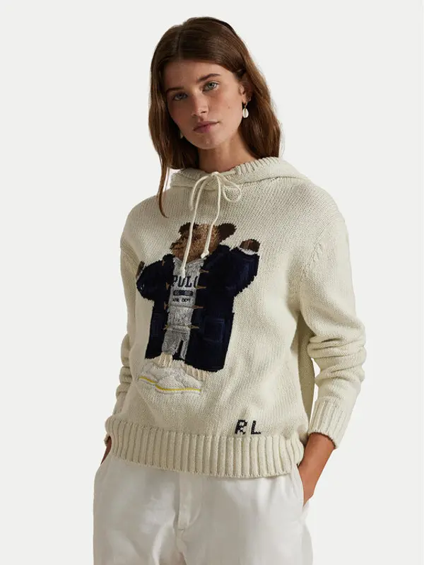 Polo Ralph Lauren Polo Ralph Lauren Džemper 211972802001 Bež Relaxed Fit