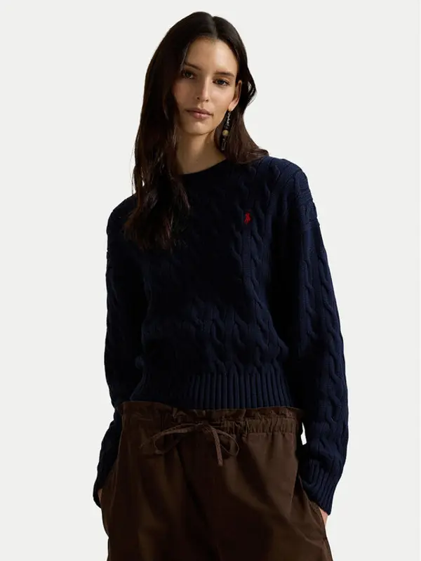 Polo Ralph Lauren Polo Ralph Lauren Džemper 211A96245001 Tamnoplava Relaxed Fit