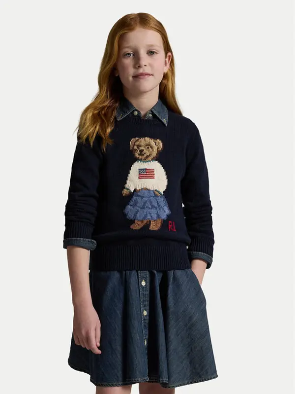 Polo Ralph Lauren Polo Ralph Lauren Džemper 313702268001 Tamnoplava Regular Fit