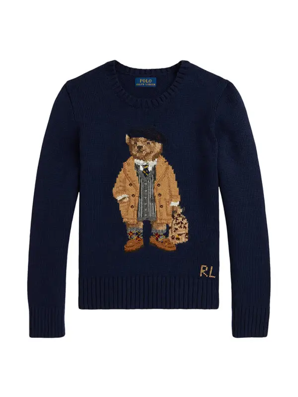 Polo Ralph Lauren Polo Ralph Lauren Džemper 313978870001 Tamnoplava Regular Fit