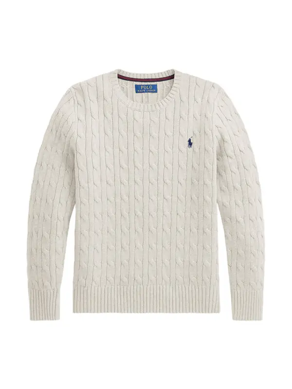 Polo Ralph Lauren Polo Ralph Lauren Džemper 323702674024 Bijela Regular Fit