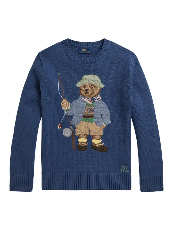 Polo Ralph Lauren Polo Ralph Lauren Džemper 323B18571001 Tamnoplava Regular Fit