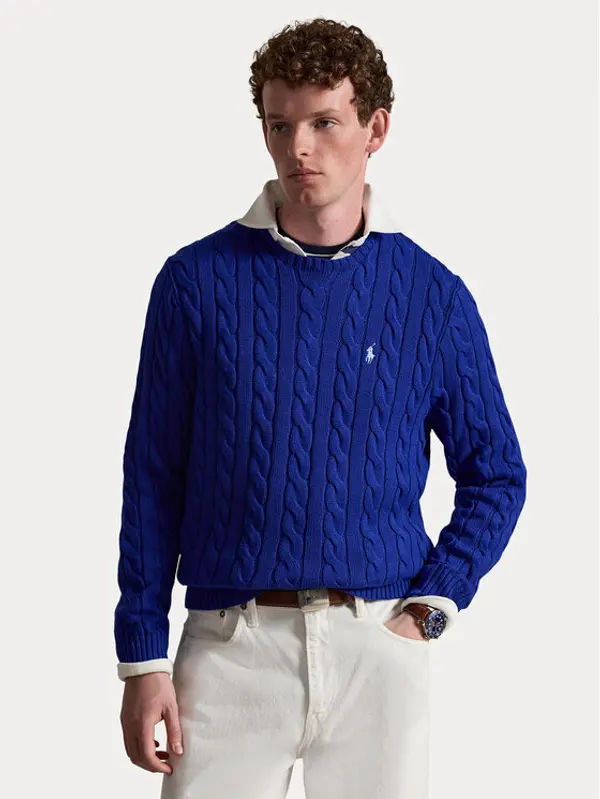 Polo Ralph Lauren Polo Ralph Lauren Džemper 710775885544 Plava Regular Fit