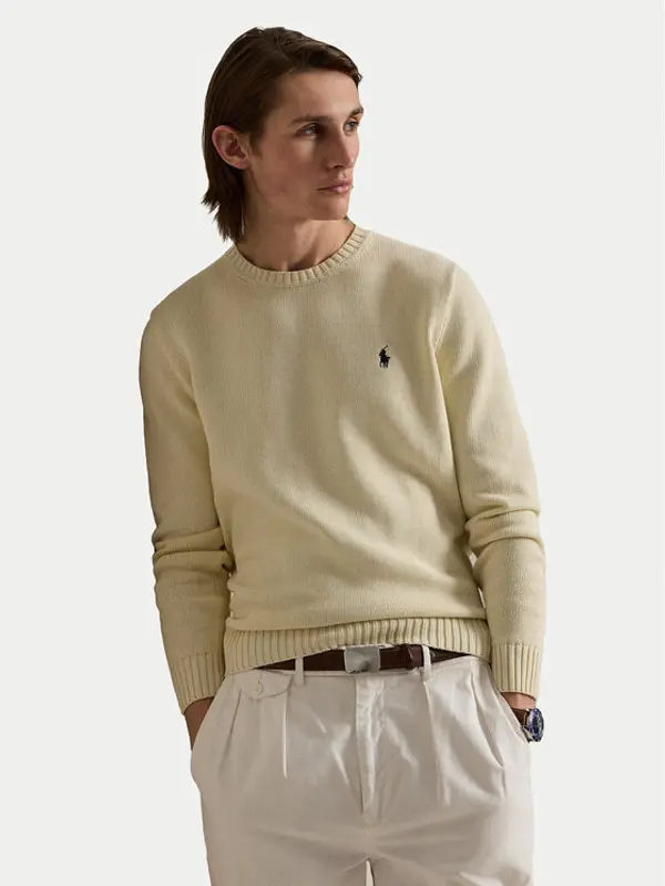 Polo Ralph Lauren Polo Ralph Lauren Džemper 710810846035 Écru Regular Fit