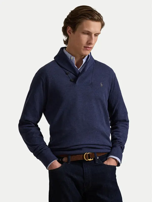 Polo Ralph Lauren Polo Ralph Lauren Džemper 710877989001 Tamnoplava Regular Fit
