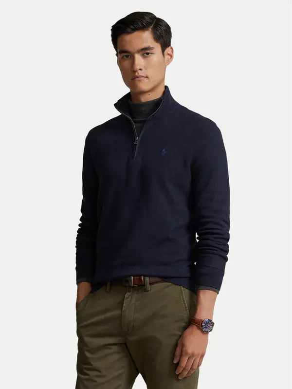 Polo Ralph Lauren Polo Ralph Lauren Džemper 710932304001 Tamnoplava Regular Fit
