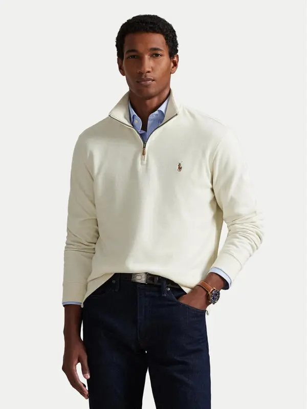 Polo Ralph Lauren Polo Ralph Lauren Džemper 710P07411004 Écru Regular Fit