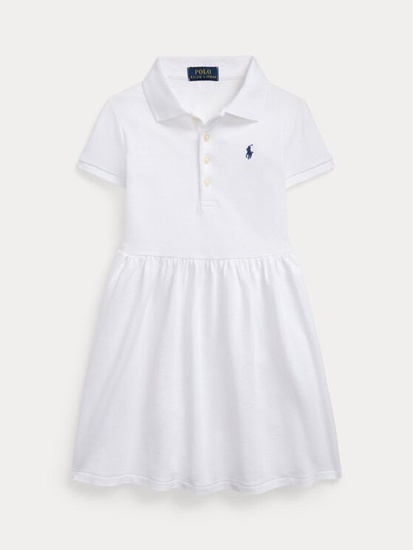 Polo Ralph Lauren Polo Ralph Lauren Haljina za svaki dan 312934961001 Bijela Regular Fit