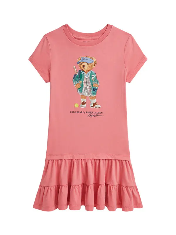 Polo Ralph Lauren Polo Ralph Lauren Haljina za svaki dan 312971130001 Ružičasta Regular Fit