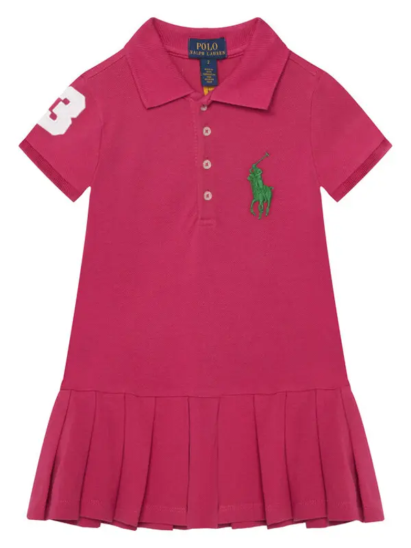 Polo Ralph Lauren Polo Ralph Lauren Haljina za svaki dan 312A95975001 Ružičasta Regular Fit