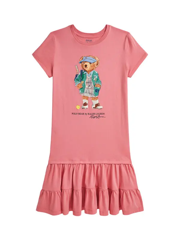 Polo Ralph Lauren Polo Ralph Lauren Haljina za svaki dan 313971130001 Ružičasta Regular Fit