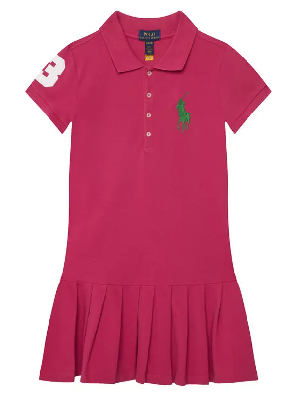 Polo Ralph Lauren Polo Ralph Lauren Haljina za svaki dan 313A95975001 Ružičasta Regular Fit