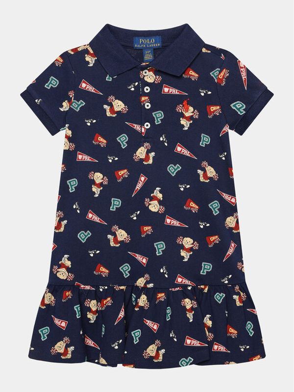 Polo Ralph Lauren Polo Ralph Lauren Haljina za svaki dan C Bear P Drs 312916856001 Tamnoplava Regular Fit