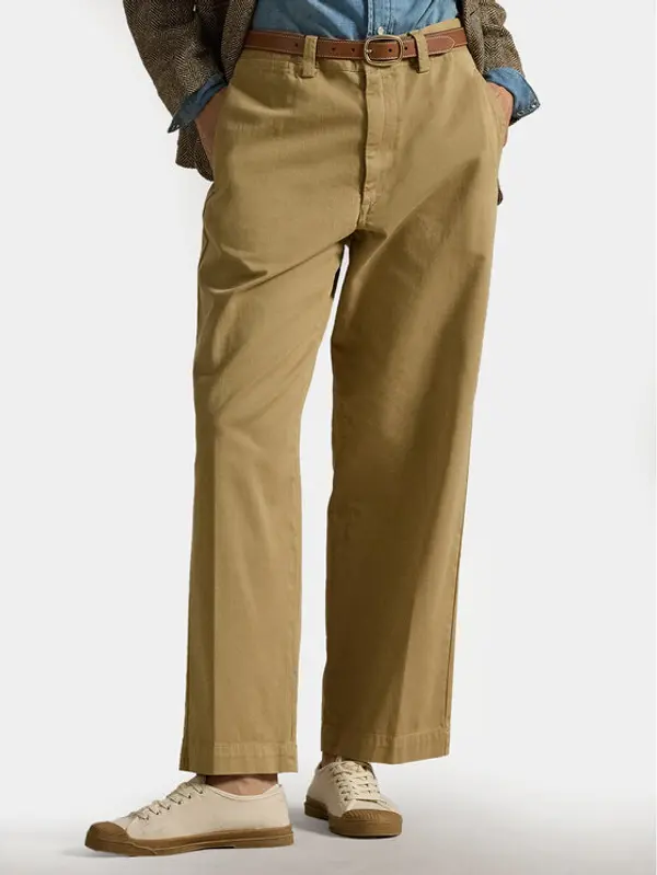 Polo Ralph Lauren Polo Ralph Lauren Hlače 211967729002 Bež Straight Fit