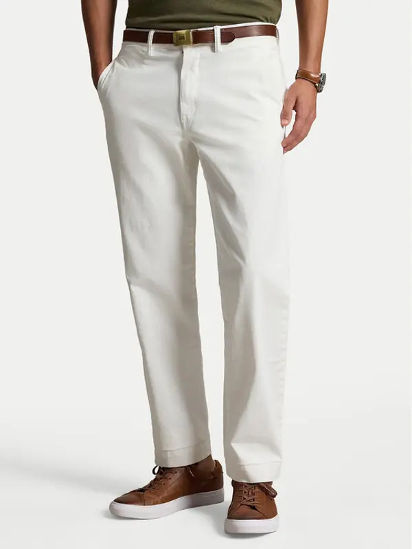 Polo Ralph Lauren Polo Ralph Lauren Hlače 710690138059 Bijela Regular Fit