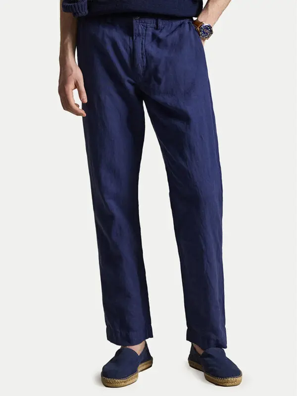 Polo Ralph Lauren Polo Ralph Lauren Hlače 710A13235002 Tamnoplava Classic Fit