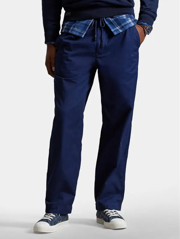 Polo Ralph Lauren Polo Ralph Lauren Hlače 710P03052001 Tamnoplava Regular Fit
