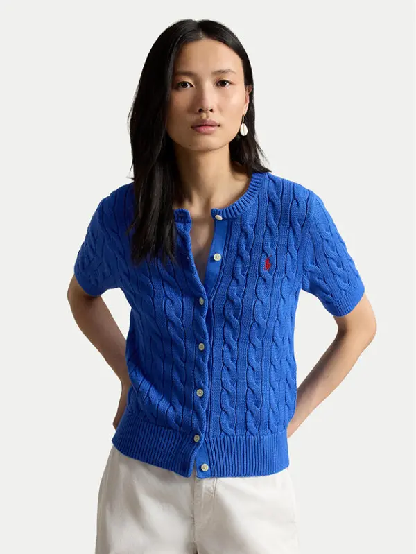 Polo Ralph Lauren Polo Ralph Lauren Kardigan 211966720500 Plava Slim Fit