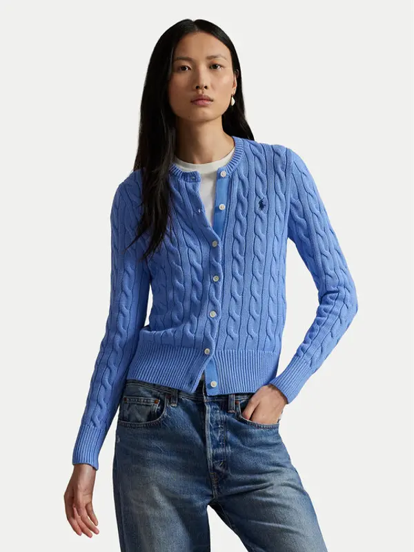 Polo Ralph Lauren Polo Ralph Lauren Kardigan 211971868009 Svijetloplava Slim Fit
