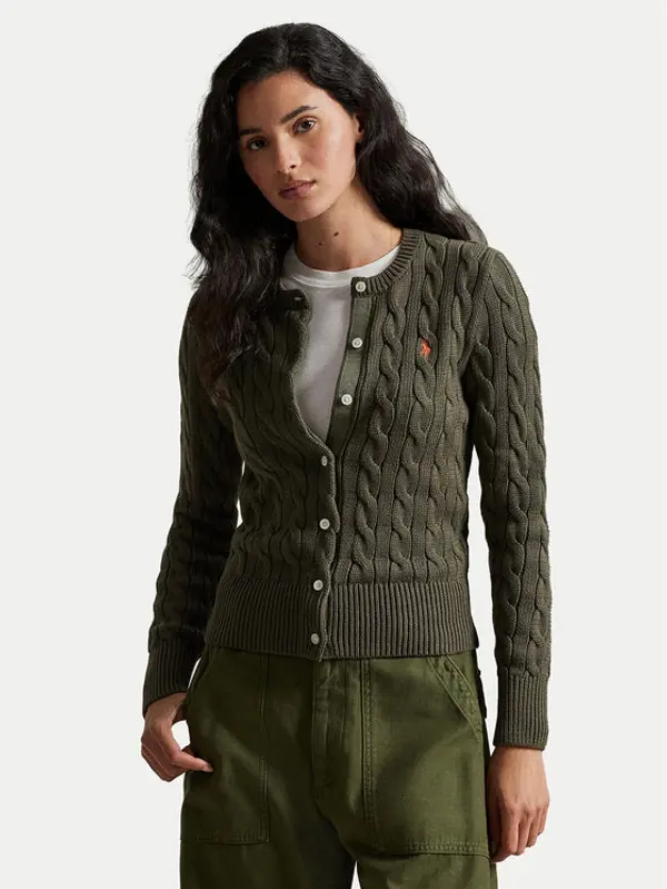 Polo Ralph Lauren Polo Ralph Lauren Kardigan 211971868500 Zelena Slim Fit