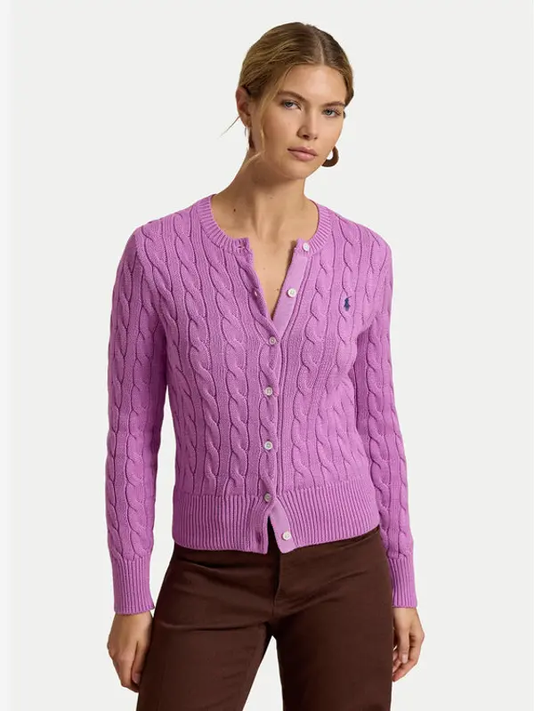 Polo Ralph Lauren Polo Ralph Lauren Kardigan 211971868511 Ružičasta Regular Fit