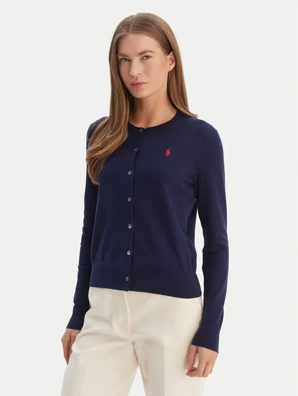 Polo Ralph Lauren Polo Ralph Lauren Kardigan 211971871004 Tamnoplava Slim Fit