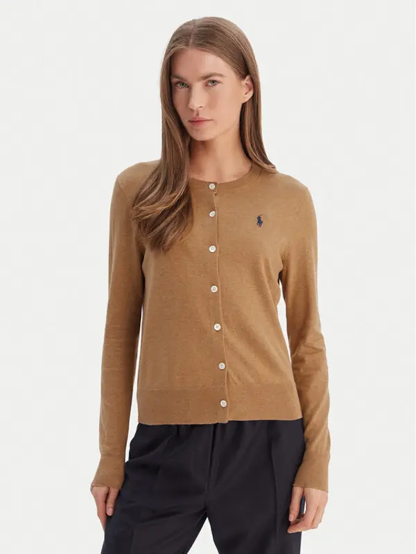 Polo Ralph Lauren Polo Ralph Lauren Kardigan 211971871007 Bež Slim Fit