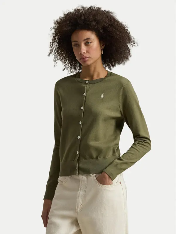 Polo Ralph Lauren Polo Ralph Lauren Kardigan 211971871501 Kaki Slim Fit