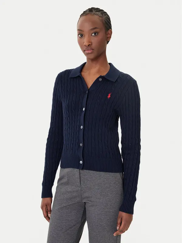 Polo Ralph Lauren Polo Ralph Lauren Kardigan 211971881501 Tamnoplava Slim Fit