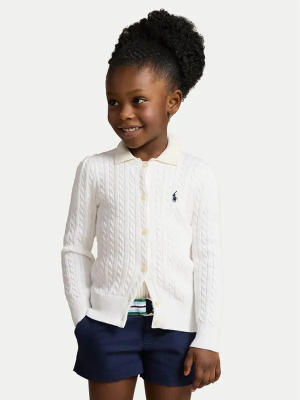Polo Ralph Lauren Polo Ralph Lauren Kardigan 312543047064 Bijela Regular Fit