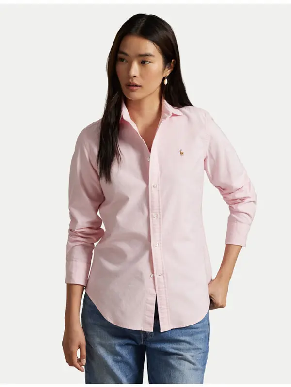 Polo Ralph Lauren Polo Ralph Lauren Košulja 211891377002 Ružičasta Regular Fit