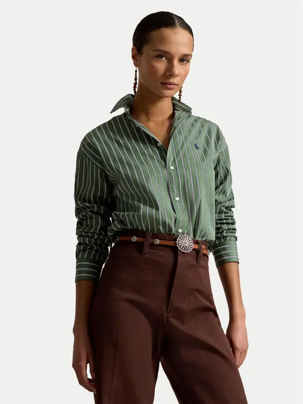 Polo Ralph Lauren Polo Ralph Lauren Košulja 211910743513 Zelena Regular Fit