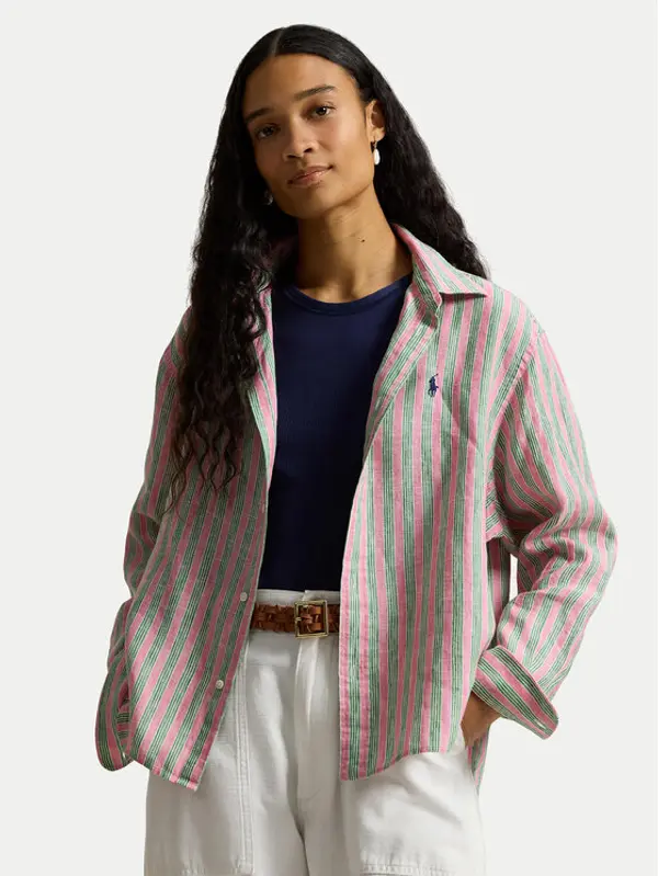 Polo Ralph Lauren Polo Ralph Lauren Košulja 211935130501 Tamnocrvena Relaxed Fit