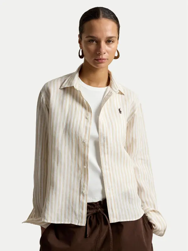 Polo Ralph Lauren Polo Ralph Lauren Košulja 211935130504 Svijetlo bež Relaxed Fit