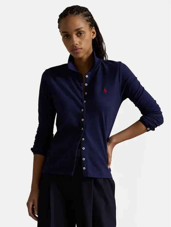 Polo Ralph Lauren Polo Ralph Lauren Košulja 211941176003 Tamnoplava Slim Fit