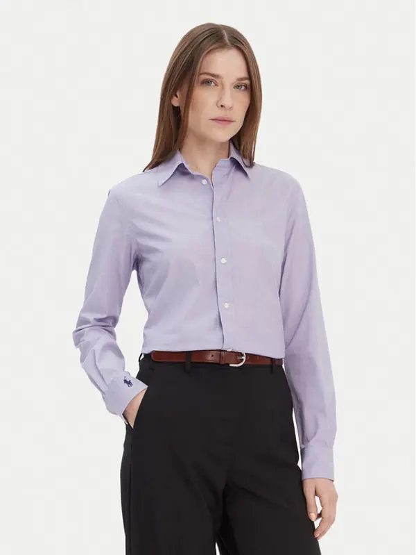 Polo Ralph Lauren Polo Ralph Lauren Košulja 211941509003 Ljubičasta Slim Fit