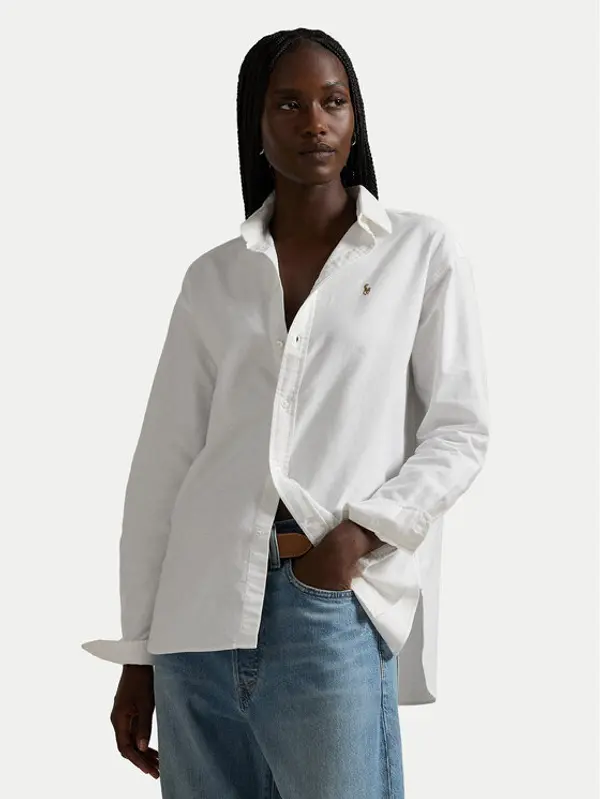 Polo Ralph Lauren Polo Ralph Lauren Košulja 211956604001 Bijela Relaxed Fit