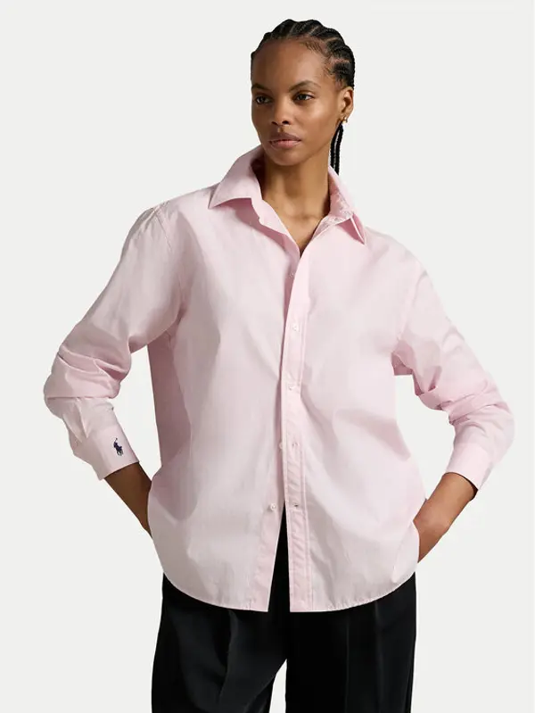 Polo Ralph Lauren Polo Ralph Lauren Košulja 211968220003 Ružičasta Oversize