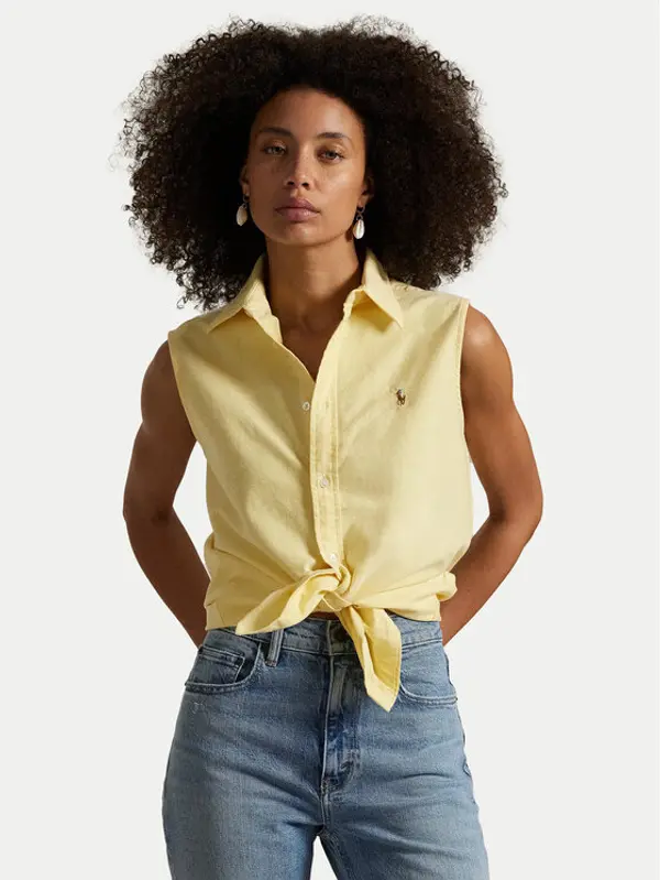Polo Ralph Lauren Polo Ralph Lauren Košulja 211968896004 Žuta Classic Fit