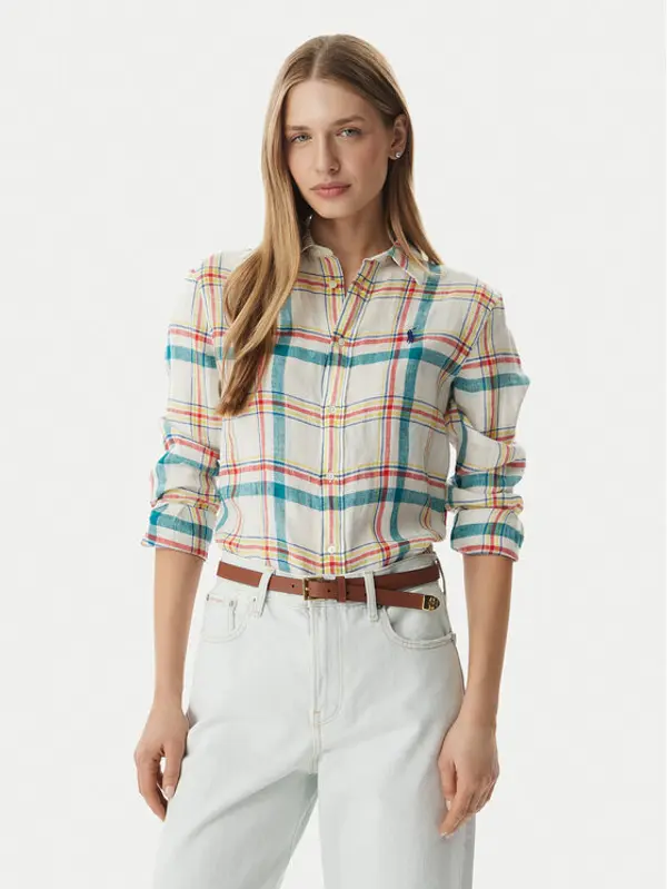 Polo Ralph Lauren Polo Ralph Lauren Košulja 211970733501 Krem Classic Fit