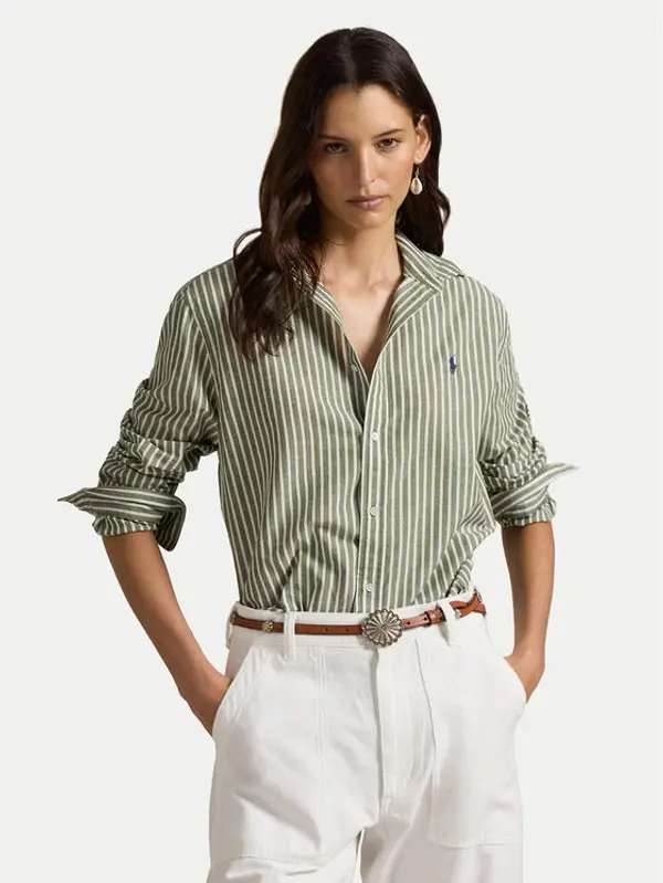 Polo Ralph Lauren Polo Ralph Lauren Košulja 211971514500 Zelena Classic Fit