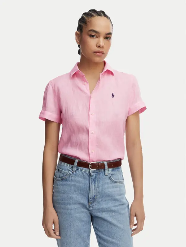 Polo Ralph Lauren Polo Ralph Lauren Košulja 211973366501 Svijetlo roza Regular Fit